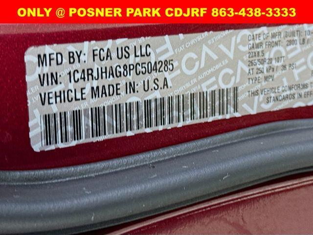 Photo of 2023 Velvet Red Pearlcoat Jeep Grand Cherokee