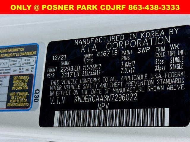 Photo of 2022 Snow White Pearl Kia Seltos