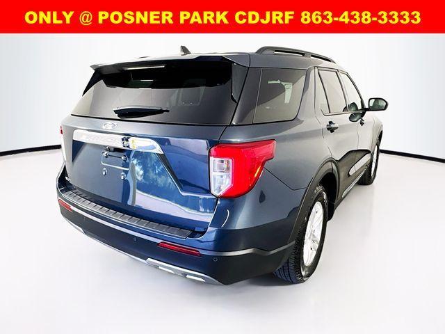 Photo of 2023 Blue Metallic Ford Explorer