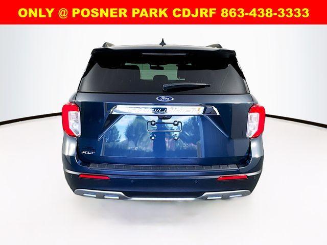 Photo of 2023 Blue Metallic Ford Explorer