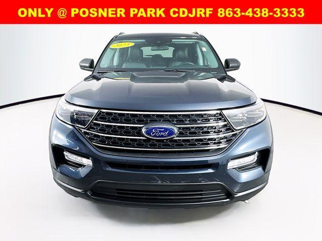 Photo of 2023 Blue Metallic Ford Explorer