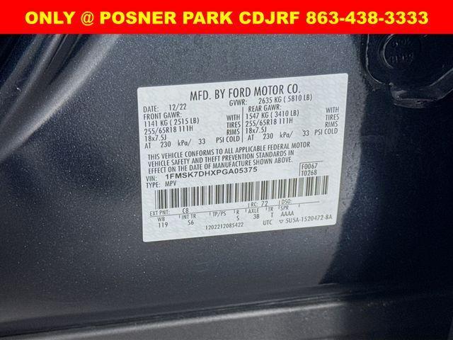 Photo of 2023 Blue Metallic Ford Explorer