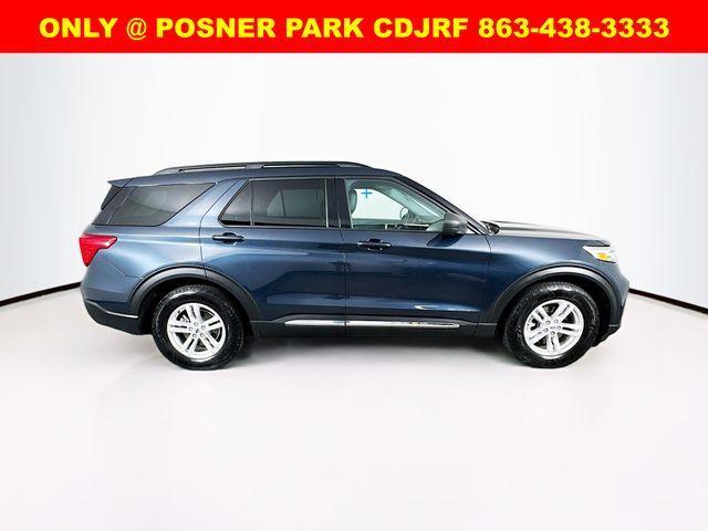 Photo of 2023 Blue Metallic Ford Explorer