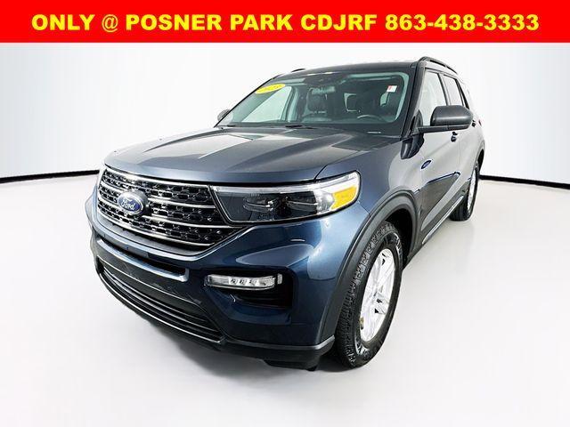 Photo of 2023 Blue Metallic Ford Explorer