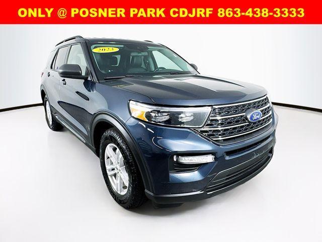 Photo of 2023 Blue Metallic Ford Explorer