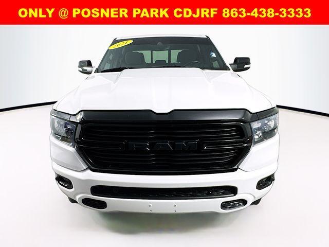 Photo of 2021 Bright White Clearcoat RAM 1500