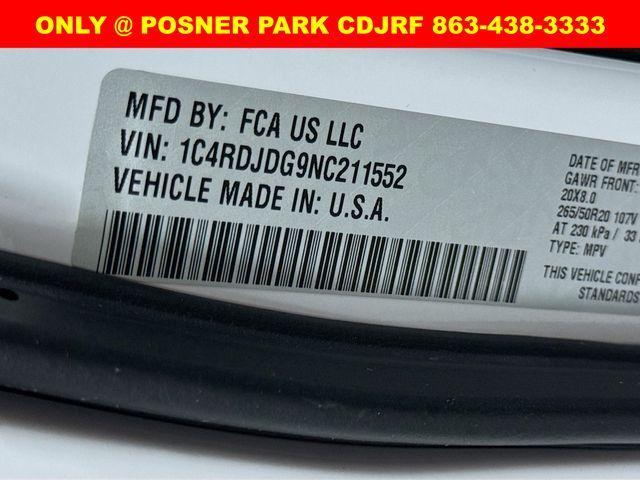 Photo of 2022 White Knuckle Clearcoat Dodge Durango