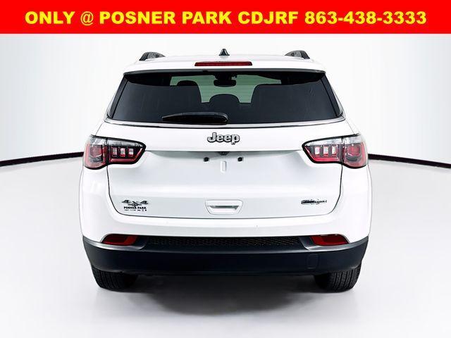 Photo of 2024 Bright White Clearcoat Jeep Compass