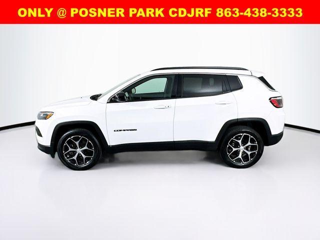Photo of 2024 Bright White Clearcoat Jeep Compass