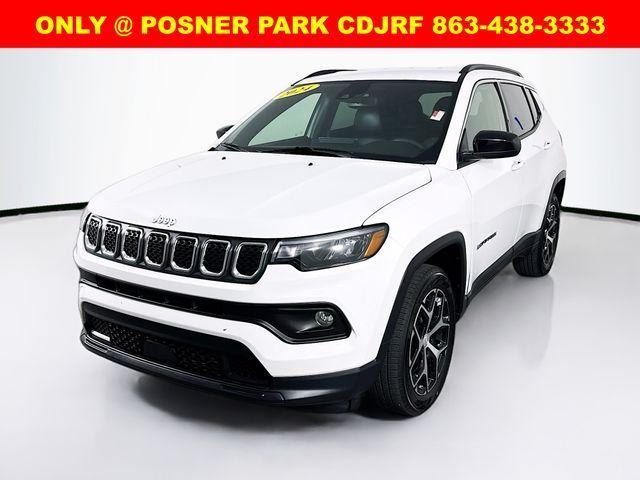 Photo of 2024 Bright White Clearcoat Jeep Compass