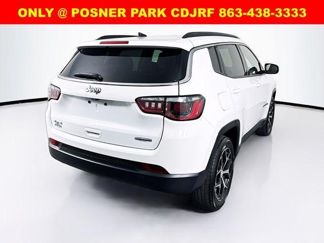 Photo of 2024 Bright White Clearcoat Jeep Compass