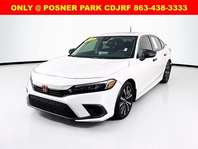 Photo of 2024 Platinum White Pearl Honda Civic