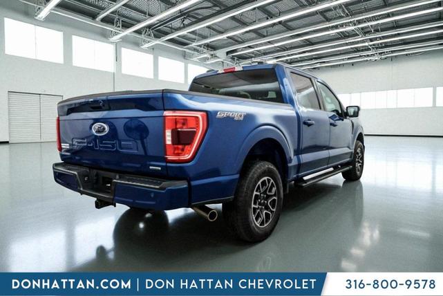 Photo of 2023 Atlas Blue Metallic Ford F-150
