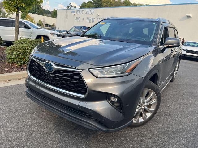 Photo of 2020 Magnetic Gray Metallic Toyota Highlander Hybrid