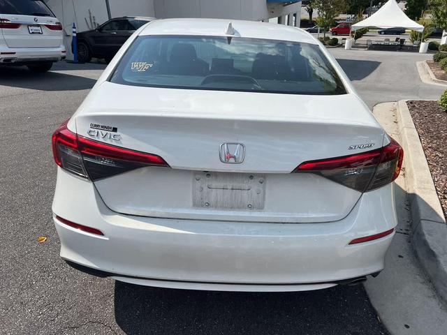 Photo of 2022 Platinum White Pearl Honda Civic