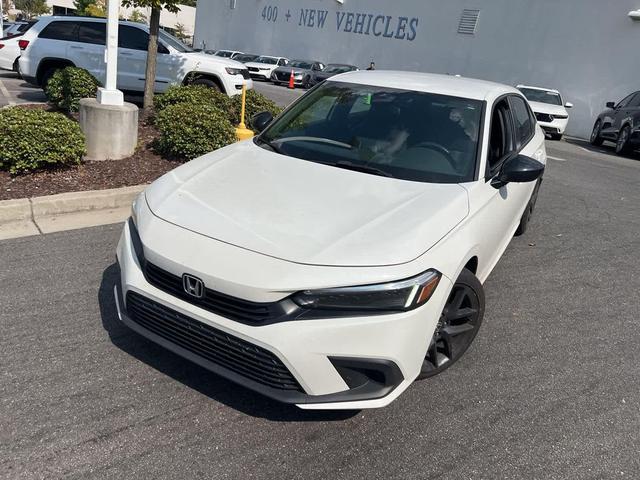 Photo of 2022 Platinum White Pearl Honda Civic