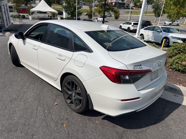 Photo of 2022 Platinum White Pearl Honda Civic