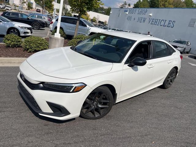 Photo of 2022 Platinum White Pearl Honda Civic