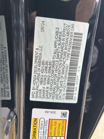Photo of 2024 Crystal Black Pearl Honda Accord