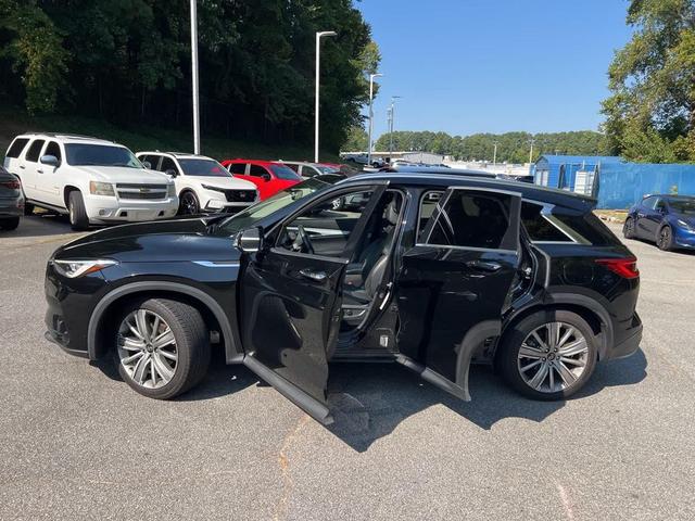 Photo of 2021 Black Obsidian INFINITI QX50