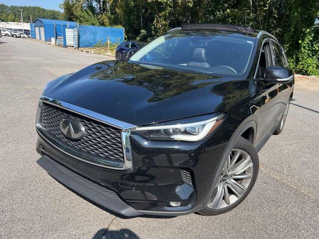 Photo of 2021 Black Obsidian INFINITI QX50
