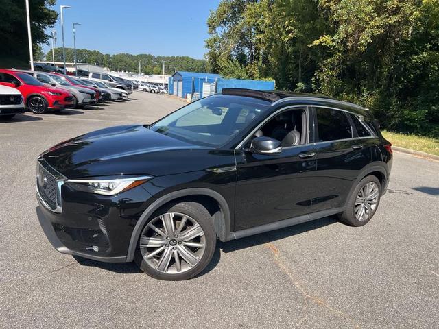 Photo of 2021 Black Obsidian INFINITI QX50