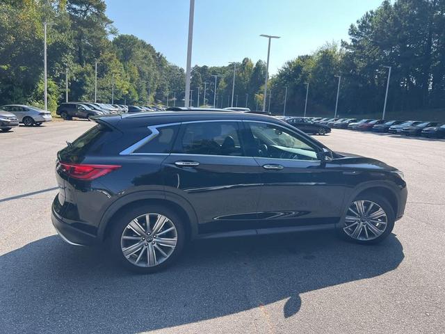 Photo of 2021 Black Obsidian INFINITI QX50