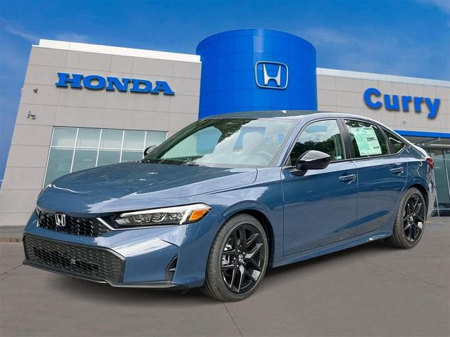 Photo of 2026 Blue Lagoon Pearl Honda Civic