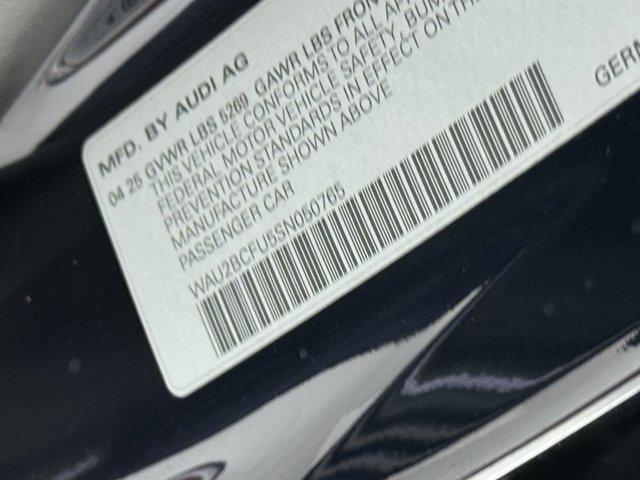Photo of 2025 Firmament Blue Metallic Audi A5