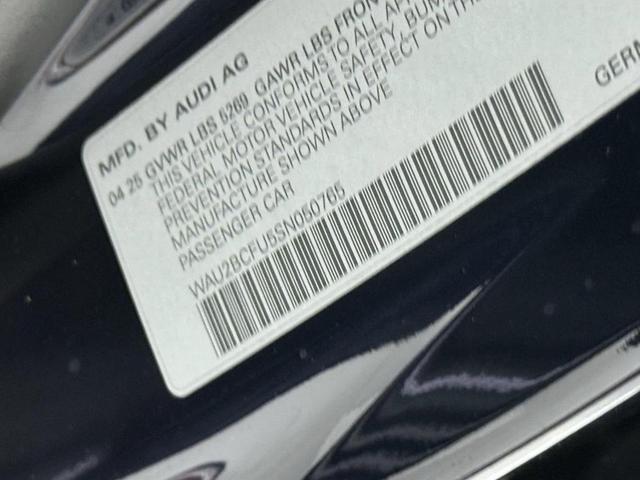 Photo of 2025 Firmament Blue Metallic Audi A5