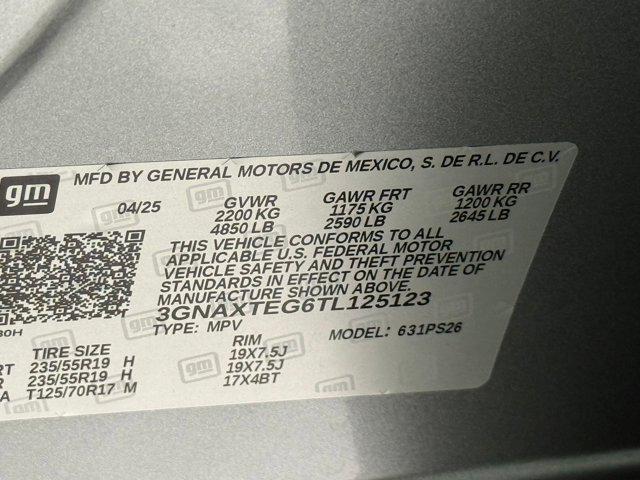 Photo of 2026 Sterling Gray Metallic Chevrolet Equinox