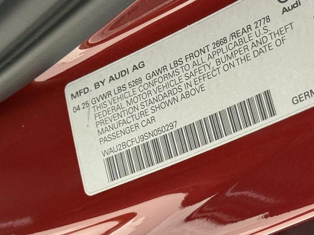 Photo of 2025 Grenadine Red Metallic Audi A5