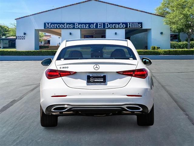 Photo of 2025 Polar White Mercedes-Benz C-Class