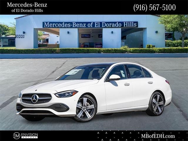 Photo of 2025 Polar White Mercedes-Benz C-Class
