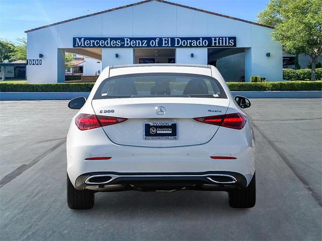 Photo of 2025 Polar White Mercedes-Benz C-Class