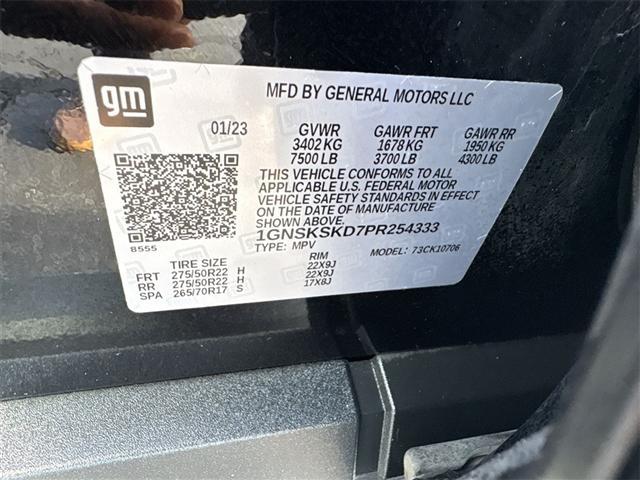 Photo of 2023 Black Chevrolet Tahoe