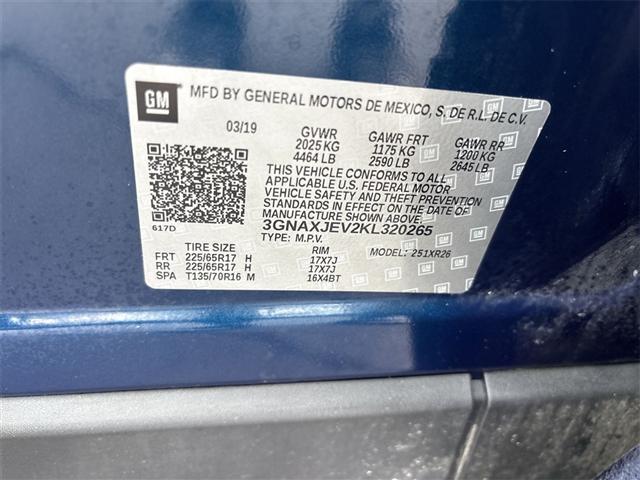 Photo of 2019 Pacific Blue Metallic Chevrolet Equinox