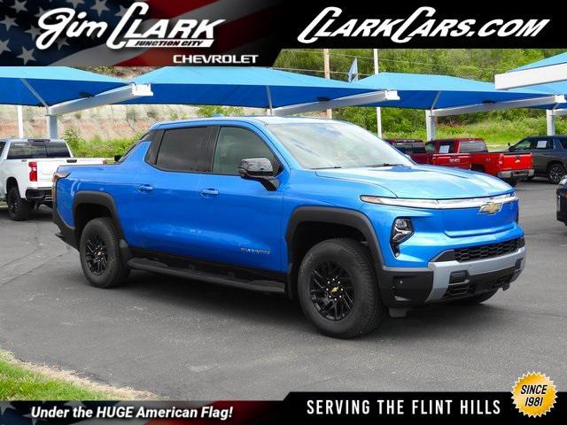 Photo of 2025 Riptide Blue Metallic Chevrolet Silverado EV