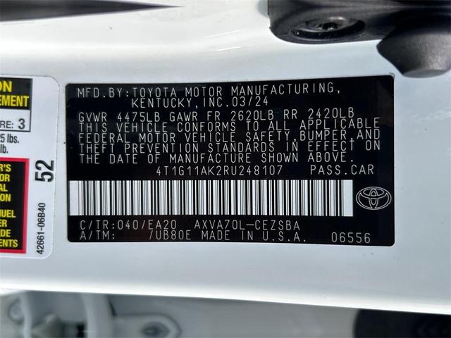 Photo of 2024 Ice Toyota Camry