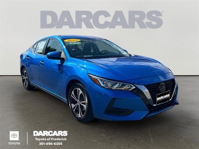 Photo of 2022 Electric Blue Metallic Nissan Sentra