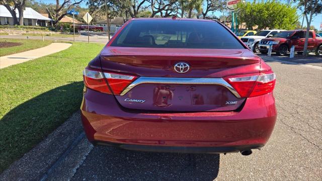 Photo of 2016 Burgundy Toyota Camry