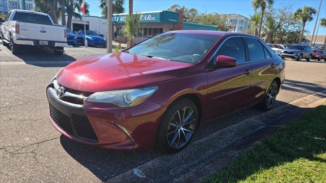 Photo of 2016 Burgundy Toyota Camry