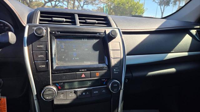 Photo of 2016 Burgundy Toyota Camry