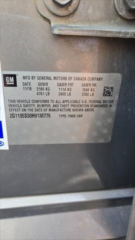Photo of 2017 Pewter Chevrolet Impala