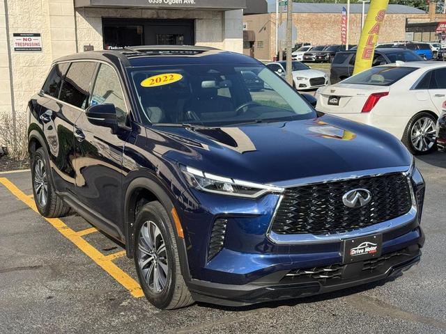 Photo of 2022 Grand Blue INFINITI QX60