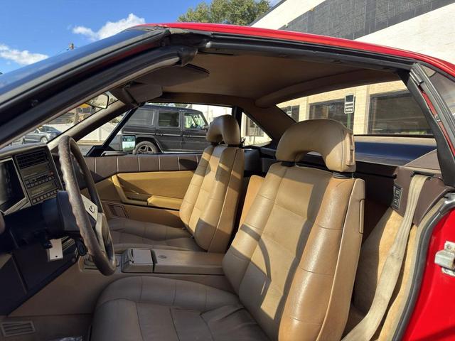 Photo of 1988 RED Cadillac Allante
