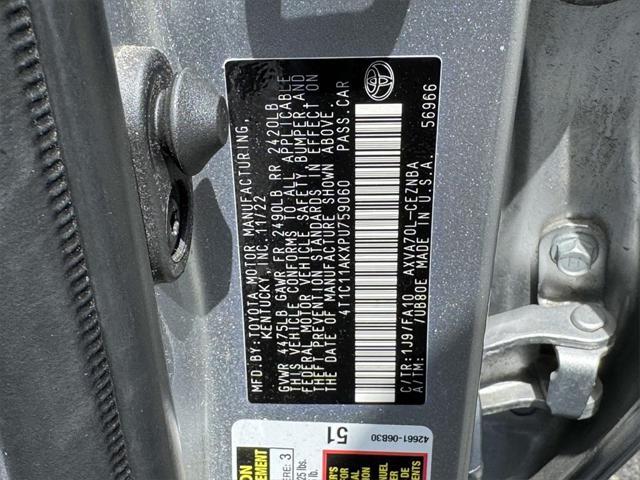 Photo of 2023 Celestial Silver Toyota Camry