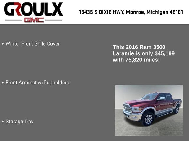 Photo of 2016 Bright Silver Metallic Clearcoat RAM 3500