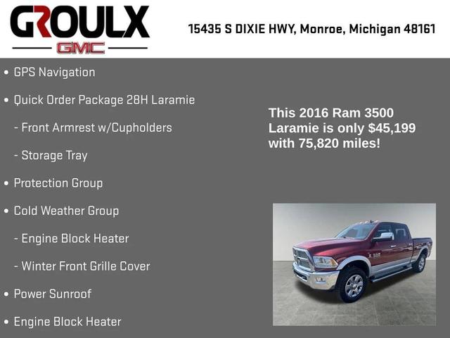 Photo of 2016 Bright Silver Metallic Clearcoat RAM 3500