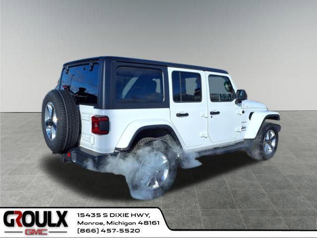 Photo of 2020 Bright White Clearcoat Jeep Wrangler Unlimited